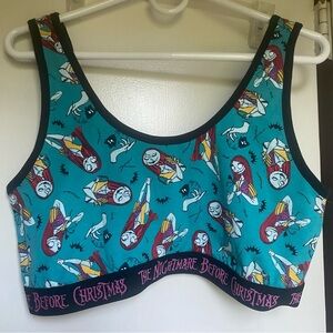 Torrid The Nightmare Before  Christmas Bralette size 2 NWT